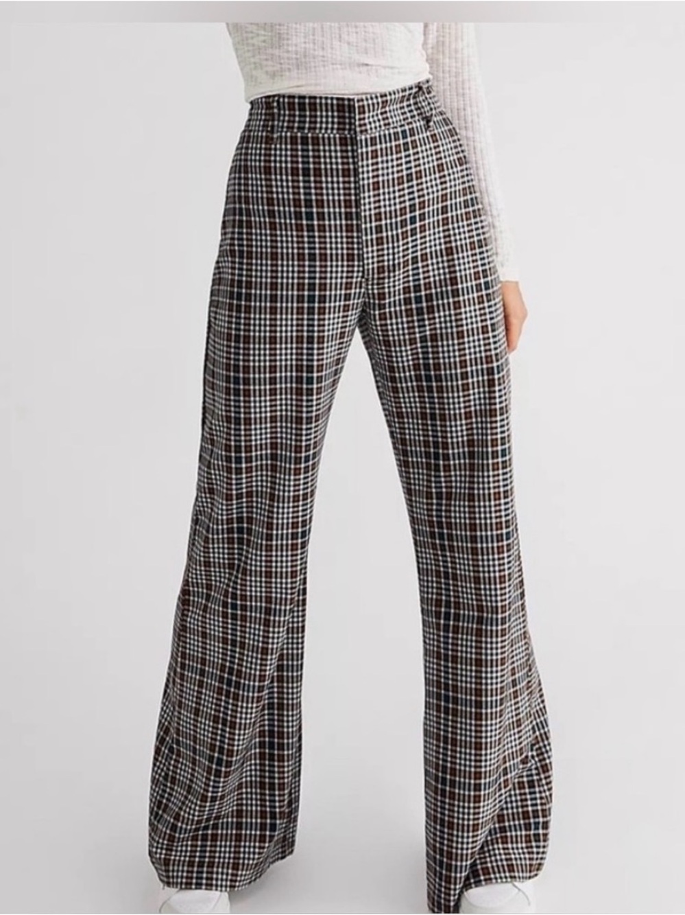 Free People Plaid Jules Pant
Sz: 2